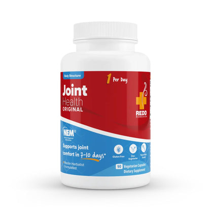 Redd Remedies Joint Health Original, 90 Capsules, and Calcium Mag + D, 120 Capsules - dailyvitalstore