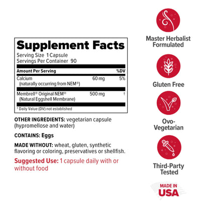 Redd Remedies Joint Health Original, 90 Capsules, and Calcium Mag + D, 120 Capsules - dailyvitalstore