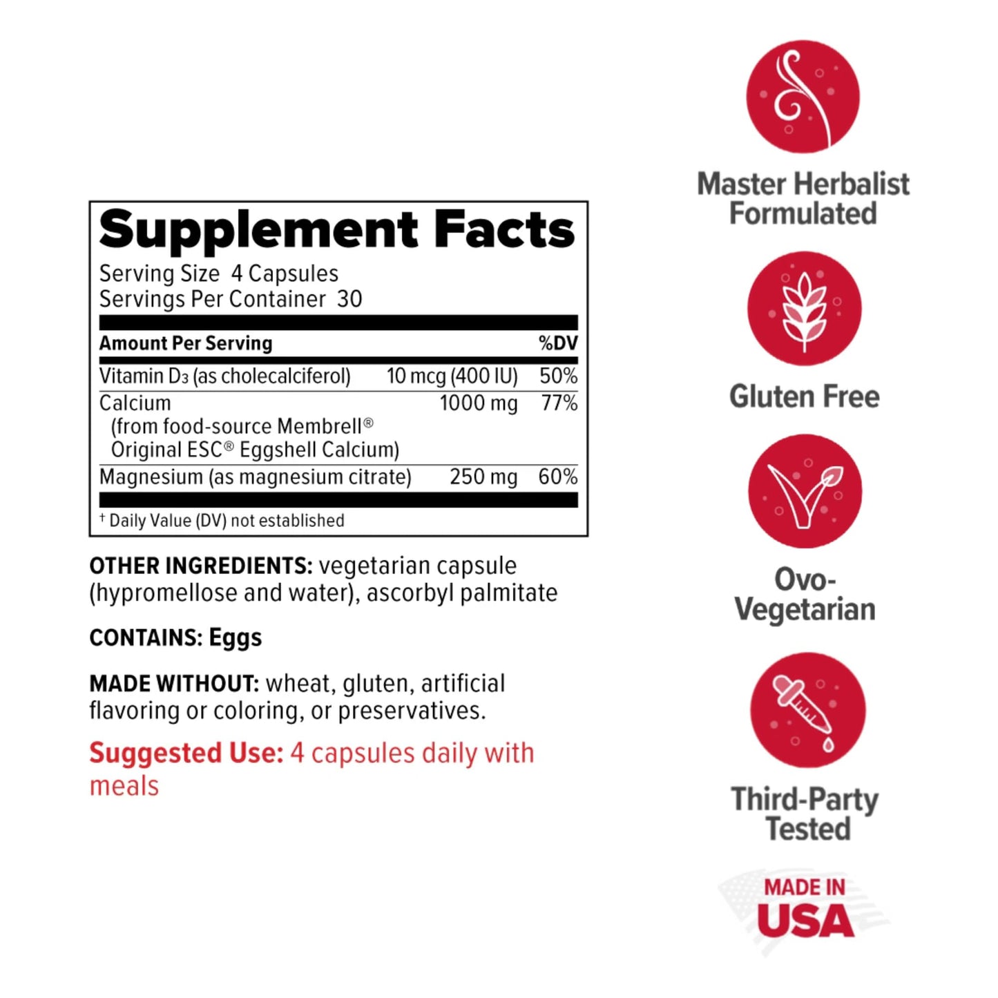 Redd Remedies Joint Health Original, 90 Capsules, and Calcium Mag + D, 120 Capsules - dailyvitalstore