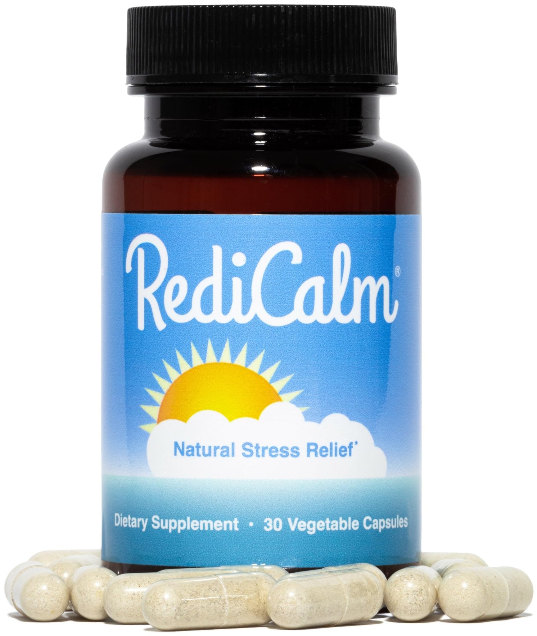 RediCalm - Natural Stress Relief Supplement - Non-GMO, Vegan, Gluten-Free - dailyvitalstore