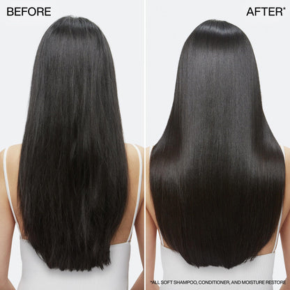Redken All Soft Conditioner | For Dry, Brittle Hair | Moisturizes & Provides Intense Softness | With Argan Oil | 10.1 Fl Oz - dailyvitalstore