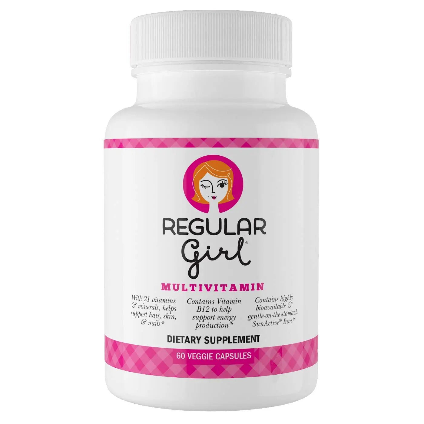 Regular Girl, Women's Multivitamin, 60 Capsules - dailyvitalstore