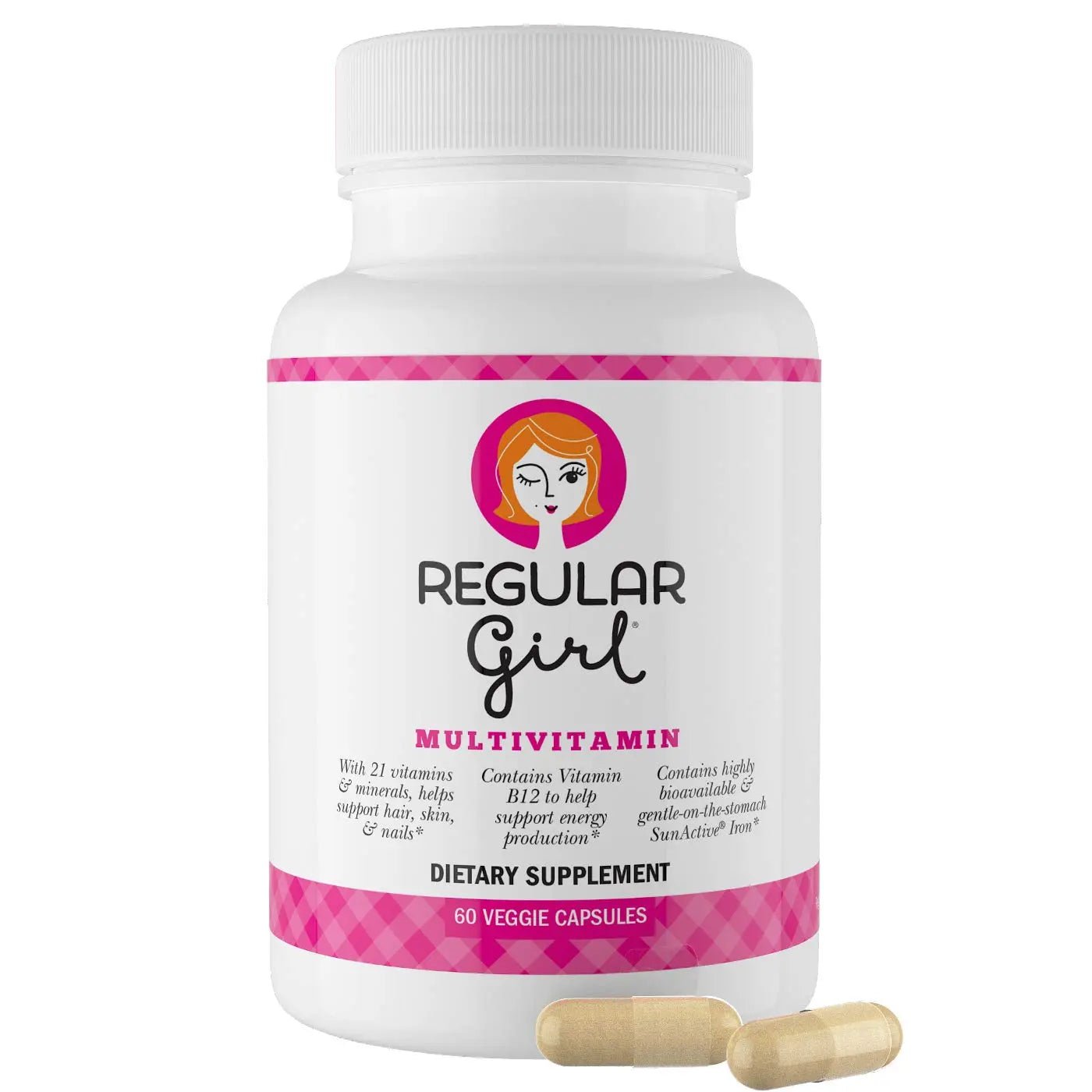 Regular Girl, Women's Multivitamin, 60 Capsules - dailyvitalstore
