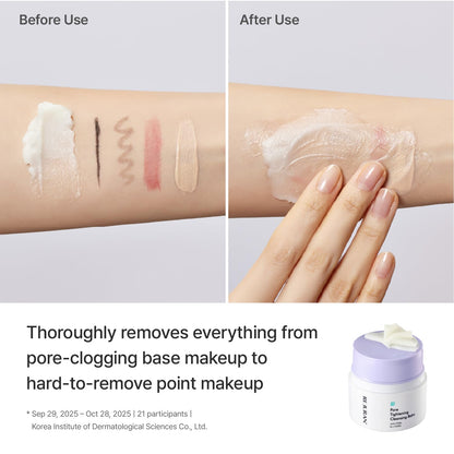 REJURAN® Pore Tightening Cleansing Balm with PDRx & c-PDRN 50ml – Deep Makeup & Blackhead Cleanser with Salmon DNA & Tannin Complex – 3-Step Transforming Balm, Fragrance-Free - dailyvitalstore