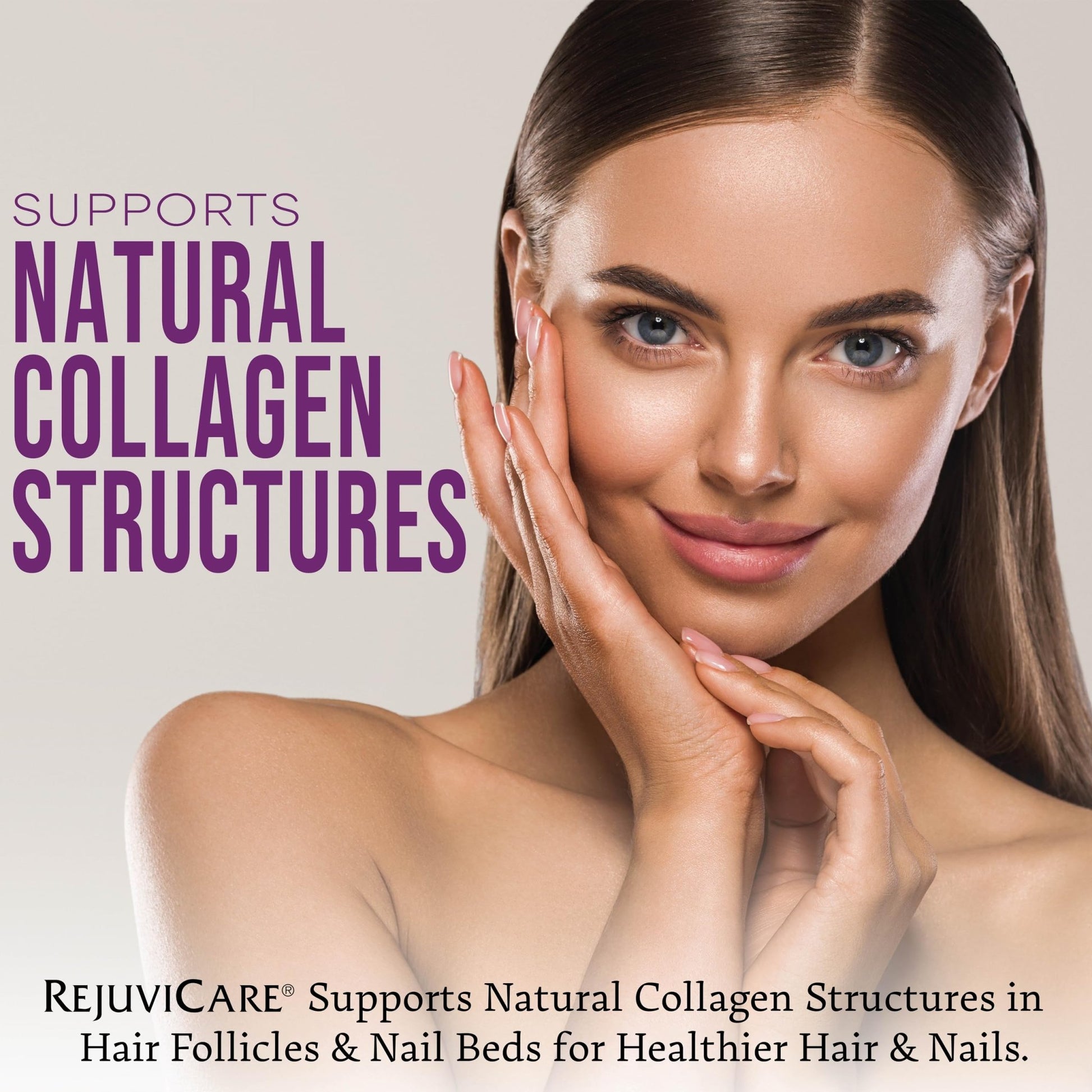 Rejuvicare Super Collagen Capsules for Beauty, Healthy Joints, Hair, Skin, & Nails, 90 Servings, Multi, (N8745) - dailyvitalstore