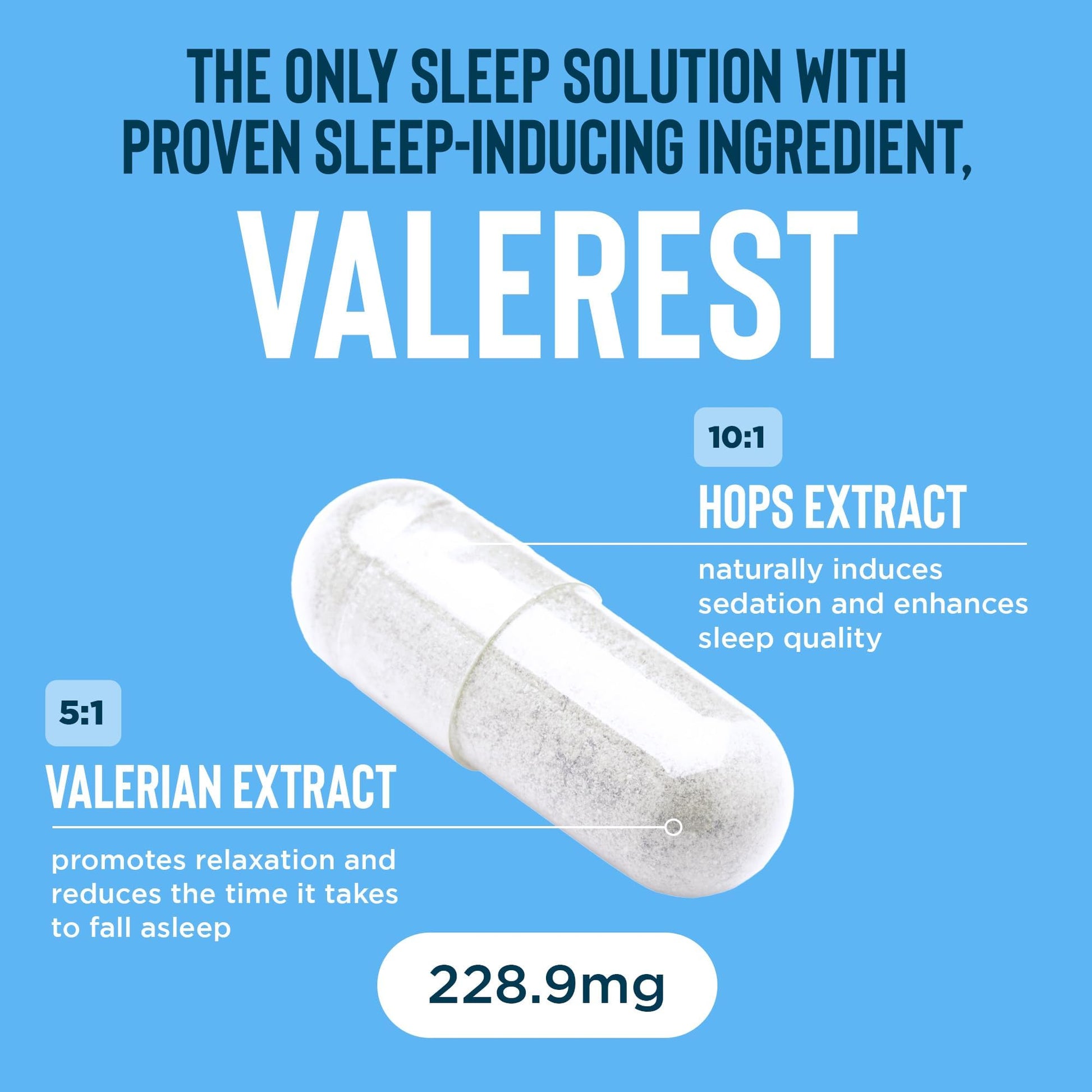 Relaxium Sleep Aid for Adults, Melatonin 5mg with Magnesium Glycinate, Sleep-Promoting Valerest & Ashwagandha, Non-Habit Forming Sleep Supplement, 60 Capsules, 30-Day Supply - dailyvitalstore