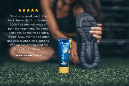 Relieveit Fast-Absorbing Botanical Topical for Everyday Muscle & Joint Comfort - dailyvitalstore