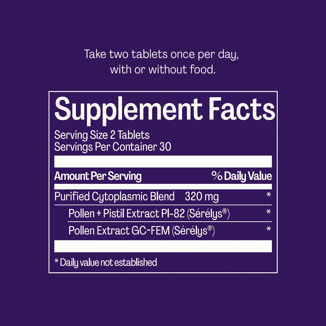 Relizen by Bonafide. Relief from Menopausal Hot Flashes & Night Sweats. — 2-Month Supply (120 Tablets) - dailyvitalstore