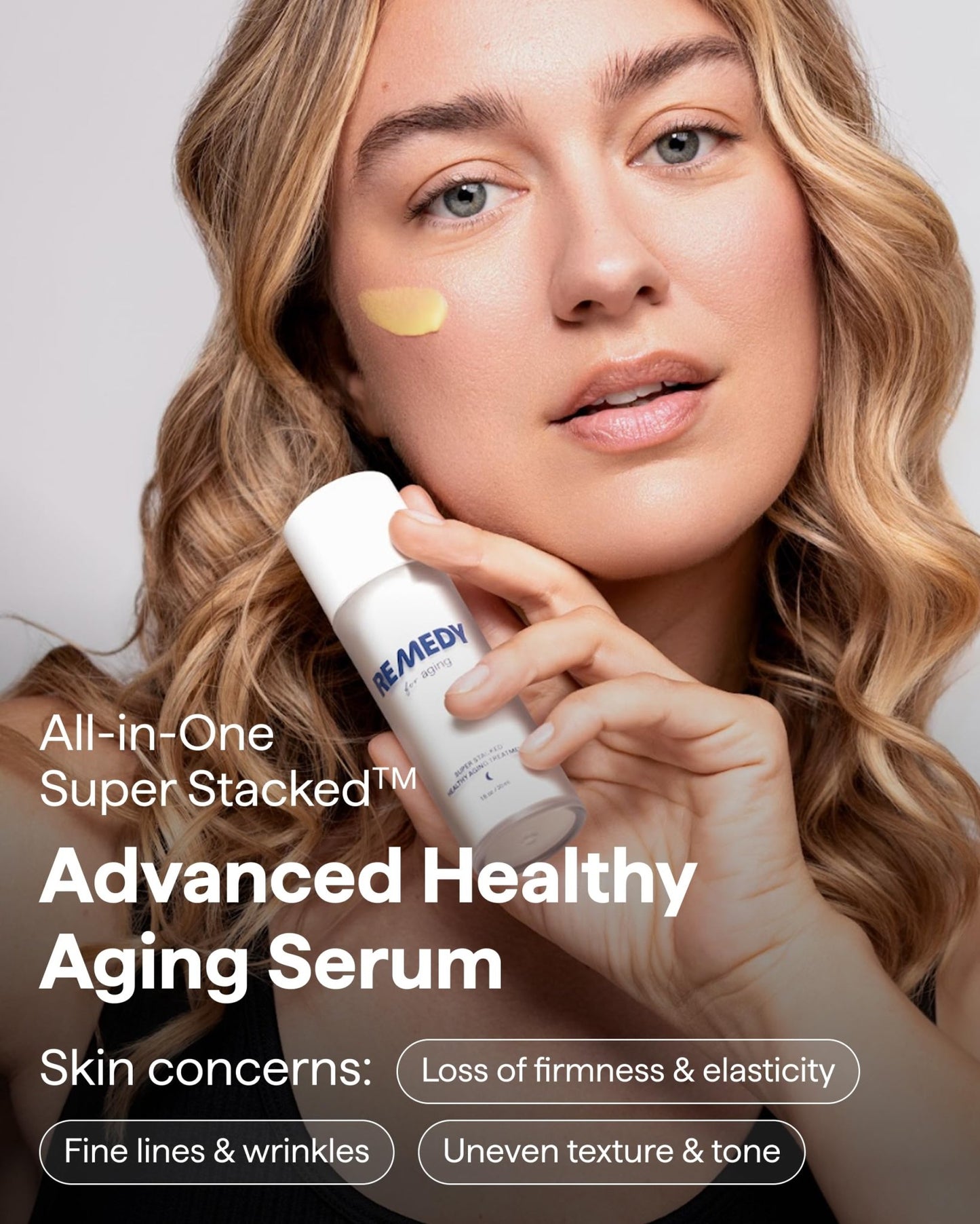 Remedy for Healthy Aging - Retinal, Resveratrol, Glycolic Acid, Argireline, Ferulic Acid, Matrixyl 3000 - Anti-Aging Treatment for Wrinkles, Uneven Texture & Tone - By Dermatologist Dr. Shah - dailyvitalstore
