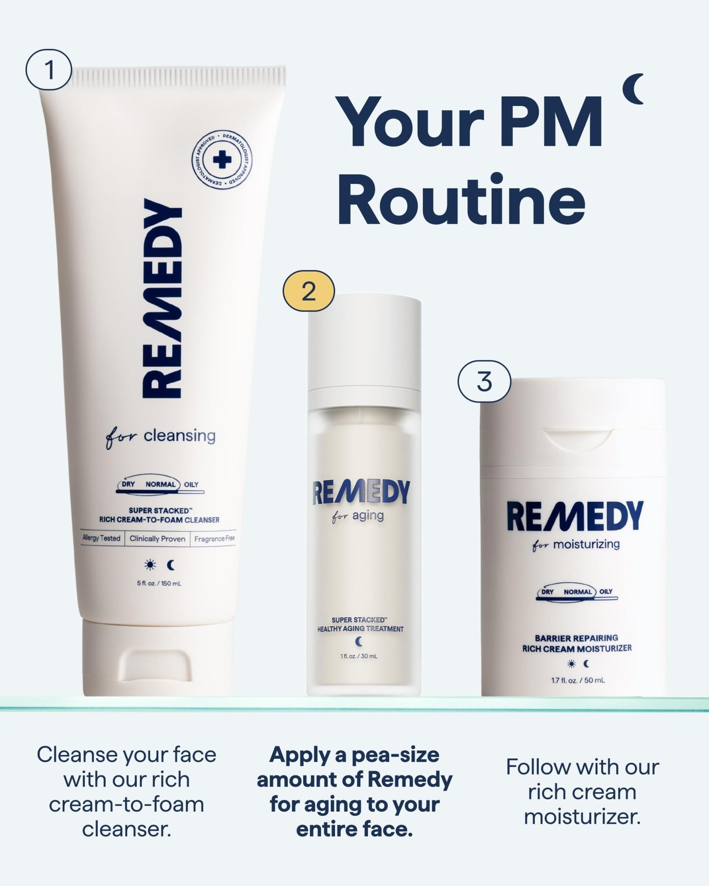 Remedy for Healthy Aging - Retinal, Resveratrol, Glycolic Acid, Argireline, Ferulic Acid, Matrixyl 3000 - Anti-Aging Treatment for Wrinkles, Uneven Texture & Tone - By Dermatologist Dr. Shah - dailyvitalstore