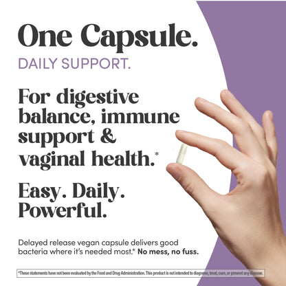 Renew Life Ultimate Flora Probiotics for Women | 50 Billion CFU | 30 Delayed Release Vegan Capsules | Digestive & Vaginal Health | Dairy, Soy and Gluten Free Supplement - dailyvitalstore