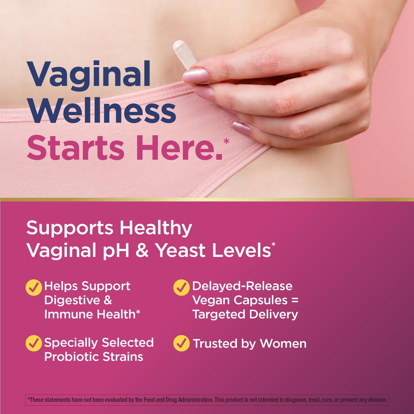 Renew Life Ultimate Flora Probiotics for Women with Prebiotics | 25 Billion CFU | 30 Delayed Release Capsules | 3 in 1 Synbiotic | Supports Digestive and Immune Health | Dairy, Soy and Gluten-Free - dailyvitalstore