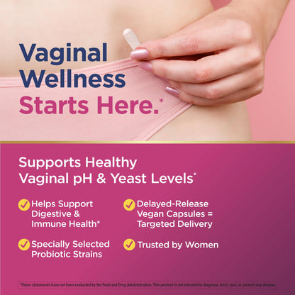 Renew Life Ultimate Flora Probiotics for Women with Prebiotics | 25 Billion CFU | 30 Delayed Release Capsules | 3 in 1 Synbiotic | Supports Digestive and Immune Health | Dairy, Soy and Gluten-Free - dailyvitalstore