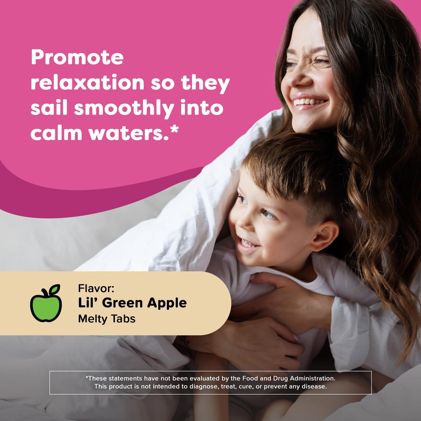 Renzo's Captain Calm Kids Magnesium Supplement with L-Theanine, Dissolvable Kids Vitamins for Relaxation and Mood Support, Sugar-Free Melty Tabs, - dailyvitalstore
