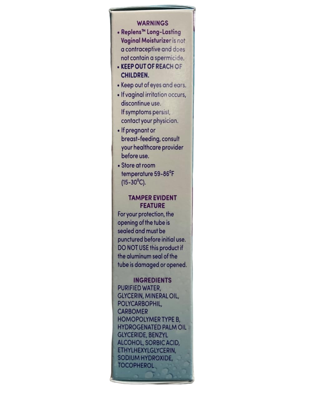 Replens Long-Lasting Vaginal Moisturizer with Reusable Applicator, 1.23 Ounce - dailyvitalstore