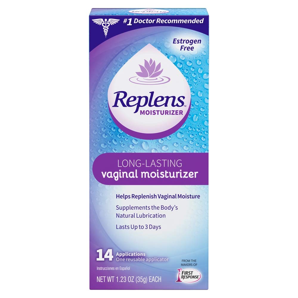 Replens Long-Lasting Vaginal Moisturizer with Reusable Applicator, 1.23 Ounce - dailyvitalstore