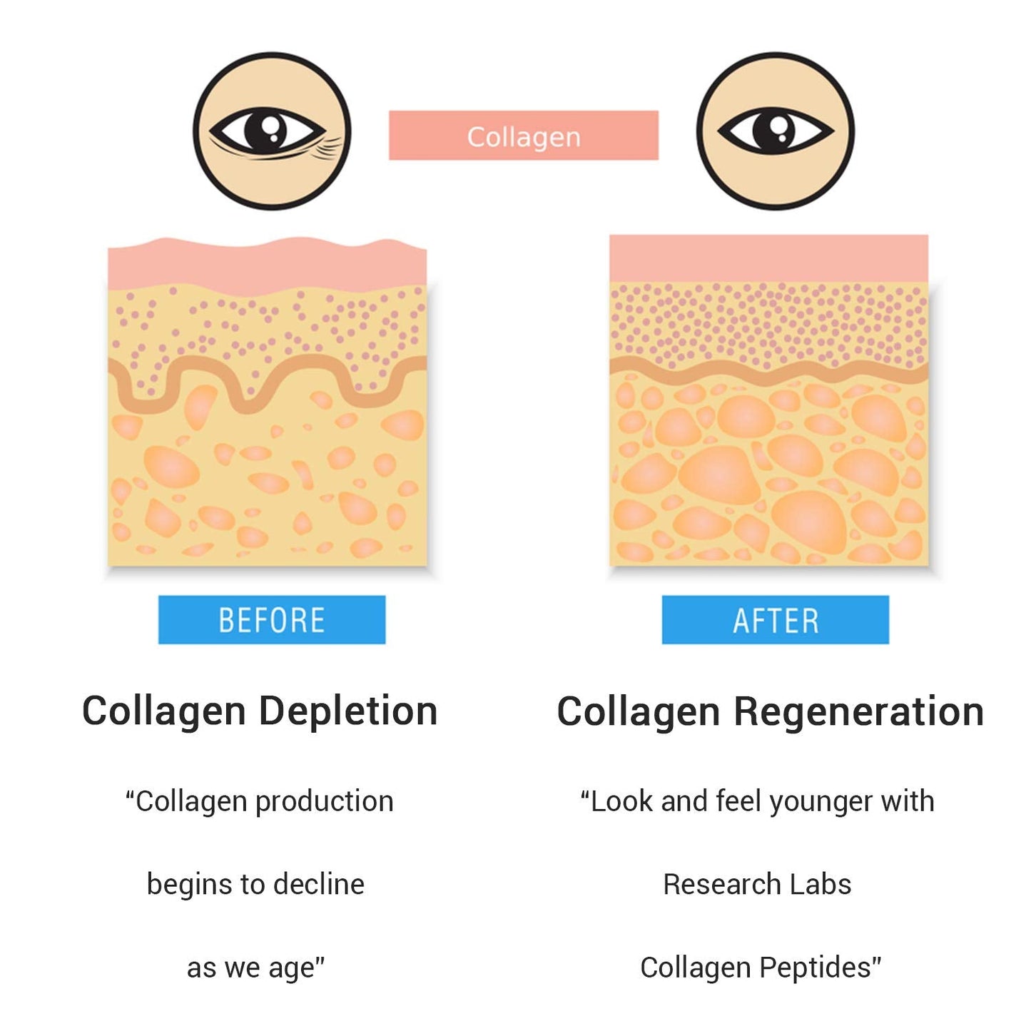 Research Labs 2 for 1 Promo 240 Collagen Pills - 6000 mg Per Day. Grass Fed Anti-Aging Support for Skin, Joints, Tendons, Bones, Hair and Nails. - dailyvitalstore