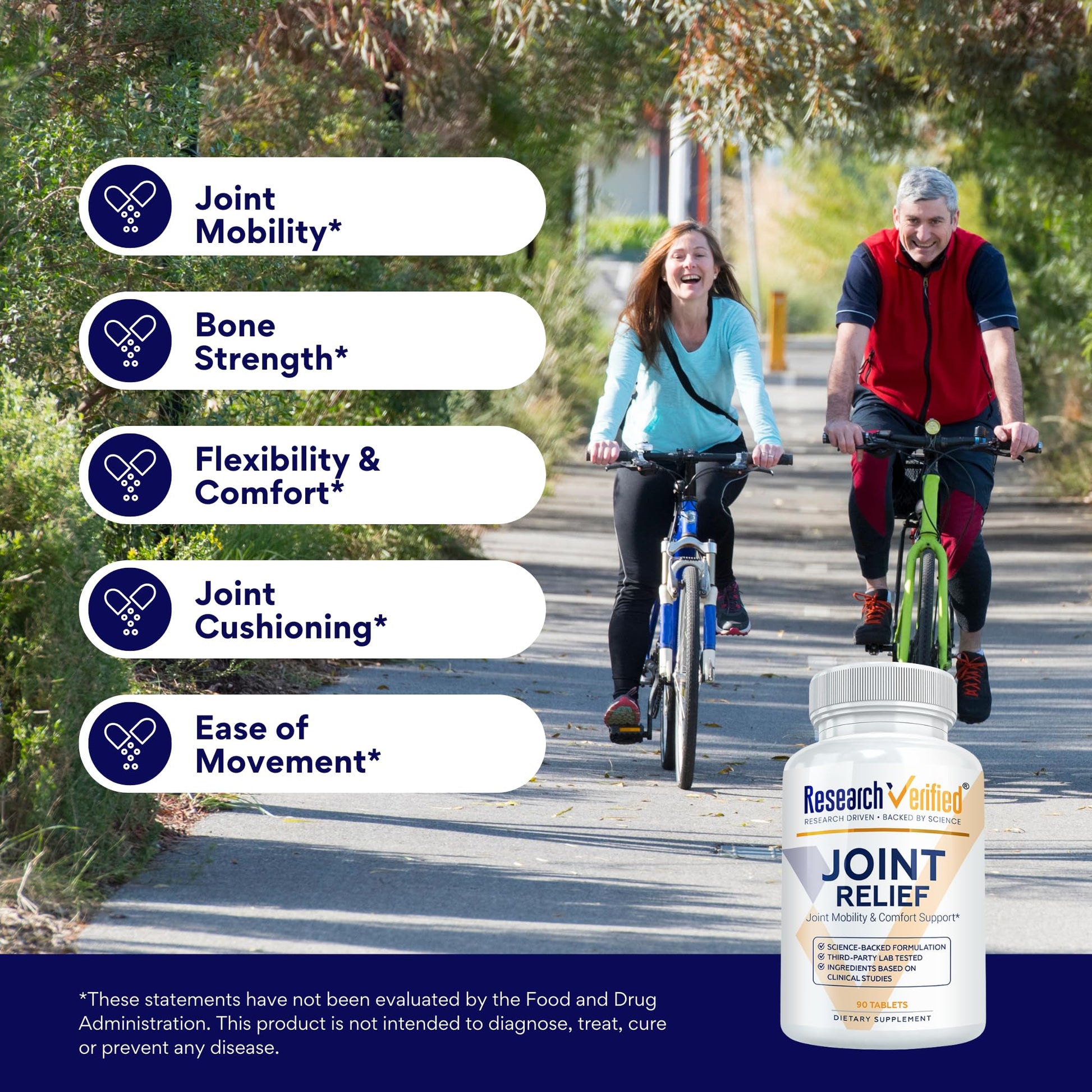 Research Verified Joint Support - Glucosamine, MSM, Turmeric, Boswellia, BioPerine - Vegan - 270 Capsules - 3 Month Supply - dailyvitalstore