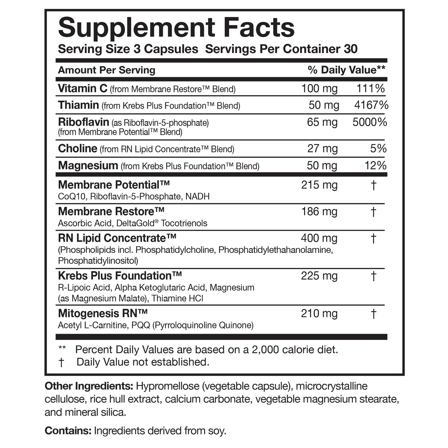 Researched Nutritionals ATP 360 - Mitochondrial Supplements to Support Entire Energy Cycle & Cell Membranes - Clinically Researched ATP Supplements, High Dose CoQ10, R-Lipoic Acid & PQQ, 90 Capsules - dailyvitalstore