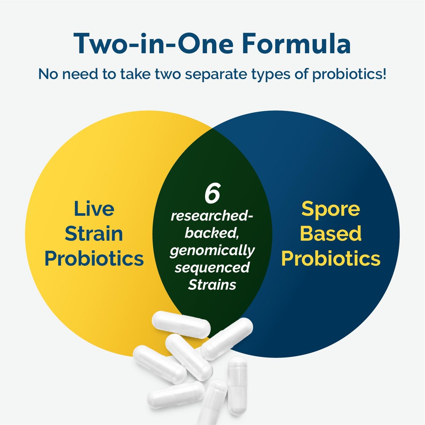 Researched Nutritionals Multi-Biome - Dual-Action Probiotics for Women & Men - Spore + Live Strain Formula with Delayed-Release Capsules for Gut Health, Histamine & Immune Support (30 ct) - dailyvitalstore