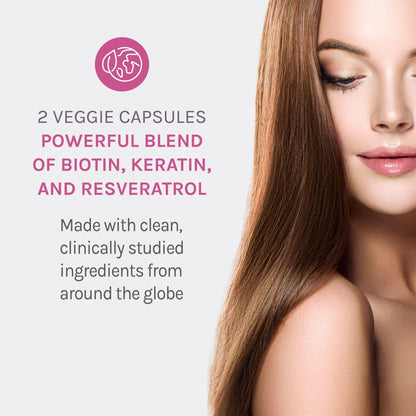 Reserveage Ultra Collagen Booster & Keratin Hair Booster - Features Dermaval, Biotin & Resveratrol - Support Hair & Skin - 90 Ultra Collagen Booster Capsules, 120 Keratin Hair Booster Capsules - dailyvitalstore