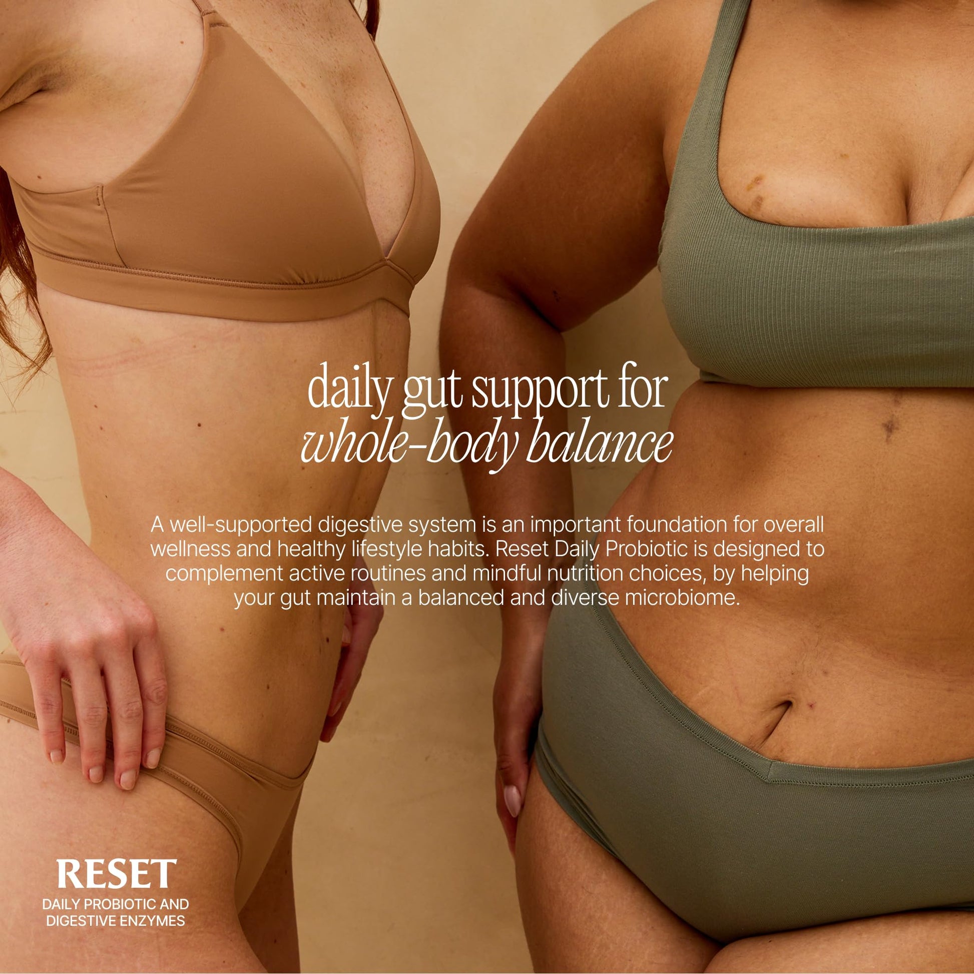 Reset Daily Probiotic + Prebiotic Plant Digestive Enzymes – Advanced Gut Reset for Women - dailyvitalstore