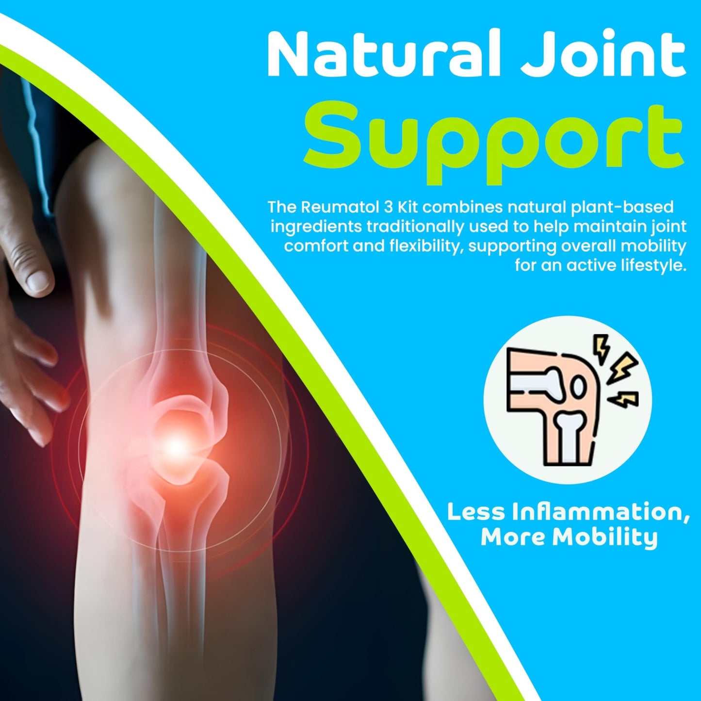 Reumatol 3 Kit – Natural Joint Support Formula for Comfort and Mobility | Helps Ease Stiffness & Promotes Flexible Joints | Herbal Blend for Daily Wellness - dailyvitalstore