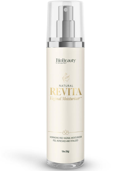 Revita Vaginal Moisturizer Cream, Hormone-Free Vaginal Moisturizer with Shea Butter, Hyaluronic Acid, Cocoa Butter, Vitamin E, Natural Oils & Beeswax - Gentle Hydration for Comfort & Balance, 1.8oz - dailyvitalstore