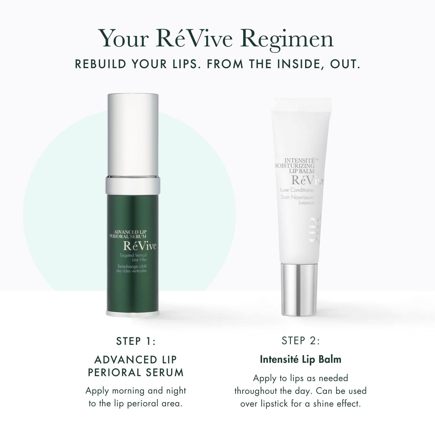 RéVive Advanced Perioral Lip Serum - Anti Aging Perioral Lip Treatment to Reduce Lip Area Lines & Wrinkles -Helps Restore Lip Contour & Visible Fullness(0.5 fl oz) - dailyvitalstore