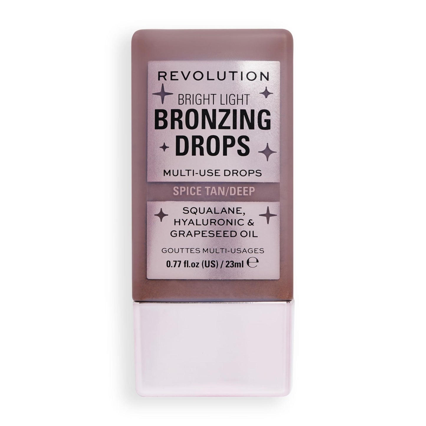 Revolution Beauty London, Bright Light Bronzing Drops, Bronze & Glow for Face & Body, Infused with Hyaluronic Acid, Vegan & Cruelty-Free, Bronze Summer, 0.77 fl oz - dailyvitalstore