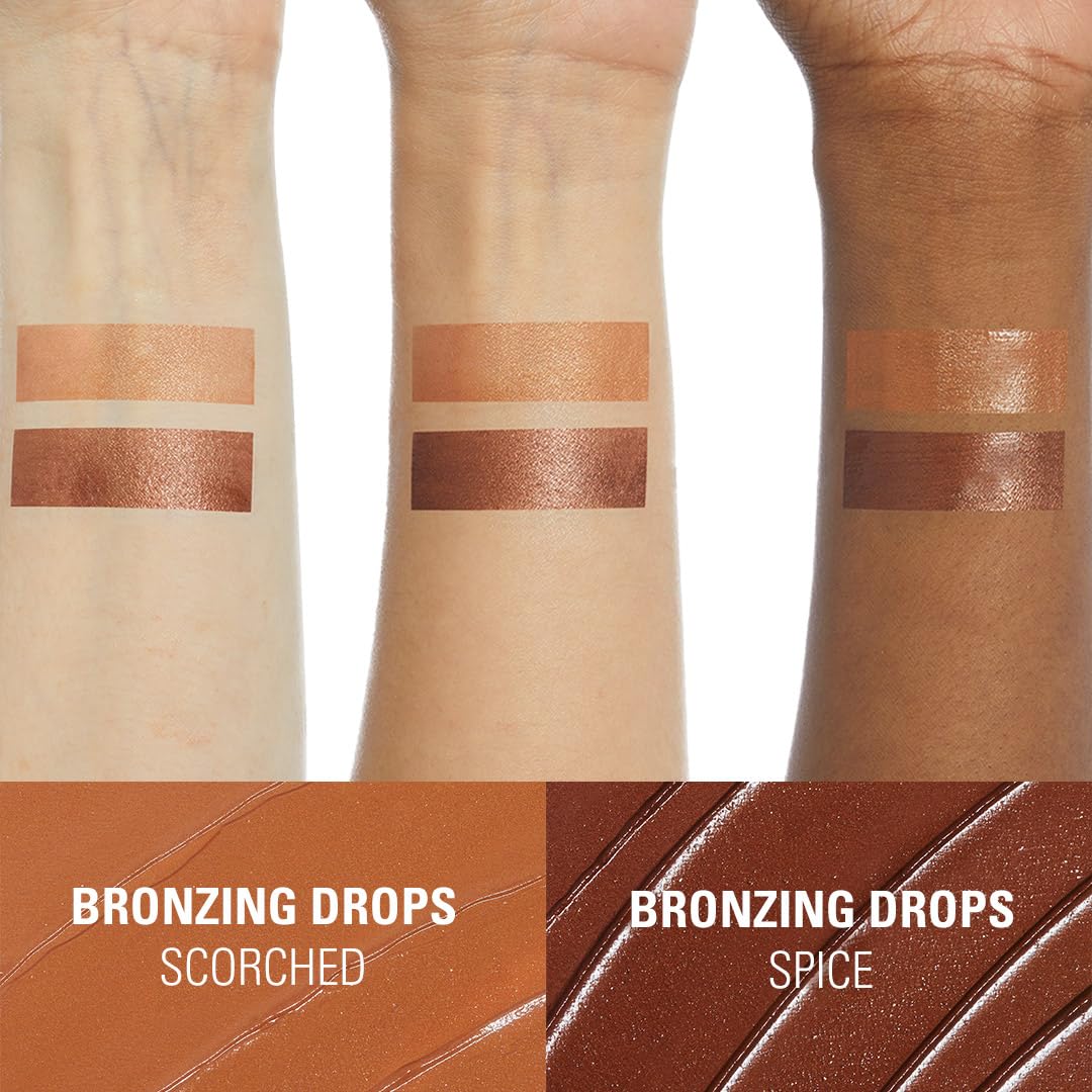 Revolution Beauty London, Bright Light Bronzing Drops, Bronze & Glow for Face & Body, Infused with Hyaluronic Acid, Vegan & Cruelty-Free, Bronze Summer, 0.77 fl oz - dailyvitalstore
