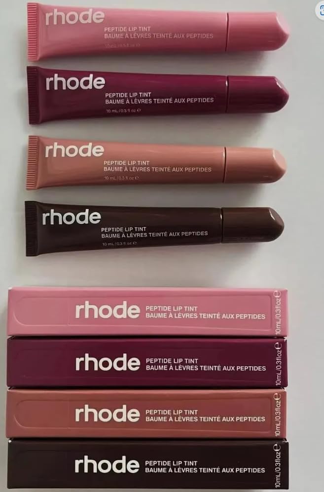 Rhode by Hailey Bieber The Peptide Lip TINTS SET ALL FOUR SHADES TOGETHER, 10ml/.3 - dailyvitalstore