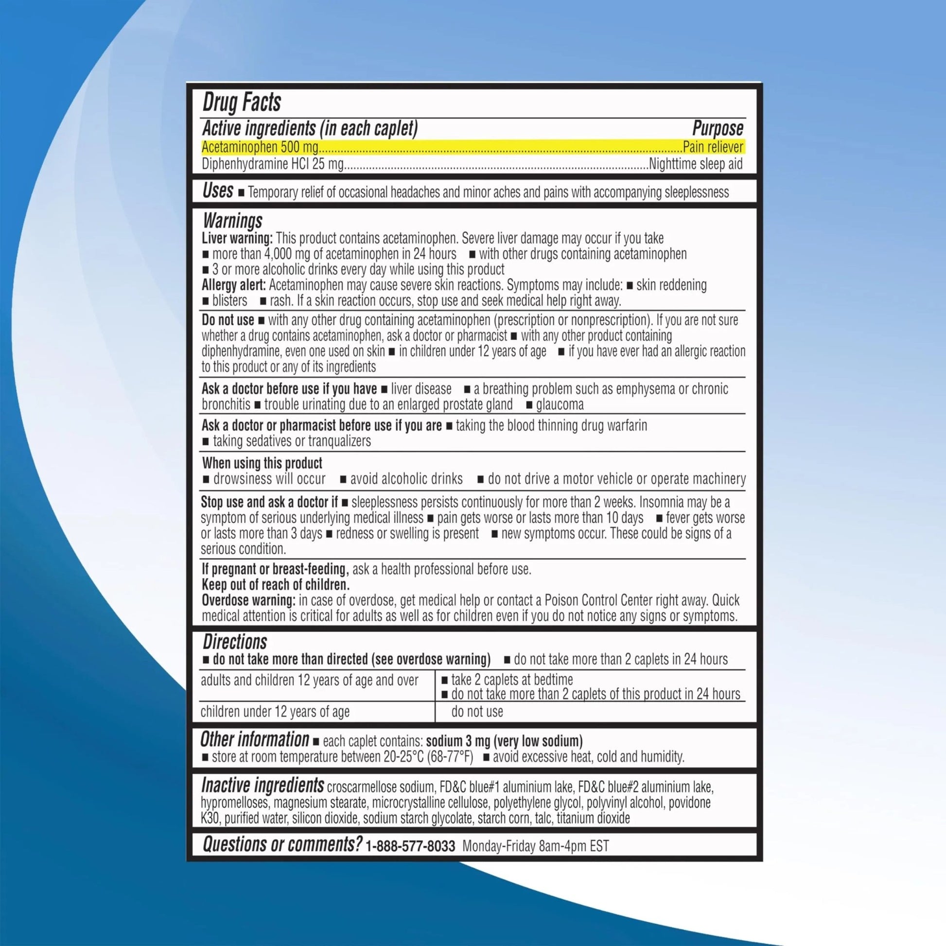 Right Remedies Extra Strength Pain Relief PM & Nighttime Sleep Aid Caplets,(300 count), Acetaminophen 500 mg & Diphenhydramine HCl 25 mg, Non-Habit Forming, Compare to Active ingredients of Tylenol PM - dailyvitalstore
