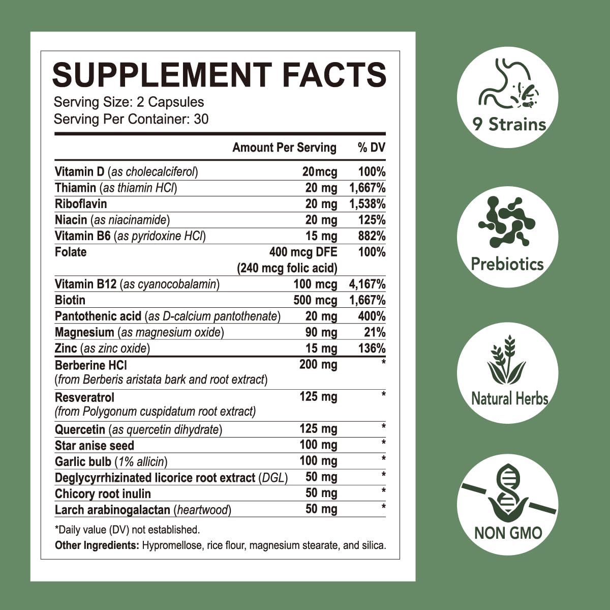Rigma Herbal BEE Gut Health - Gas and Bloating Relief, Constipation, Leaky Gut Repair - Gut Cleanse & Restore Digestion - dailyvitalstore