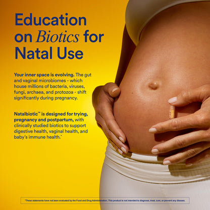 Ritual Prenatal Probiotics For Women - Support Microbiome, Gut, Digestive, Vaginal, and Baby’s Immune Health** - Natalbiotic For TTC, Pregnancy, Postpartum - Vegan - Citrus - 30 Capsules - 30 Servings - dailyvitalstore