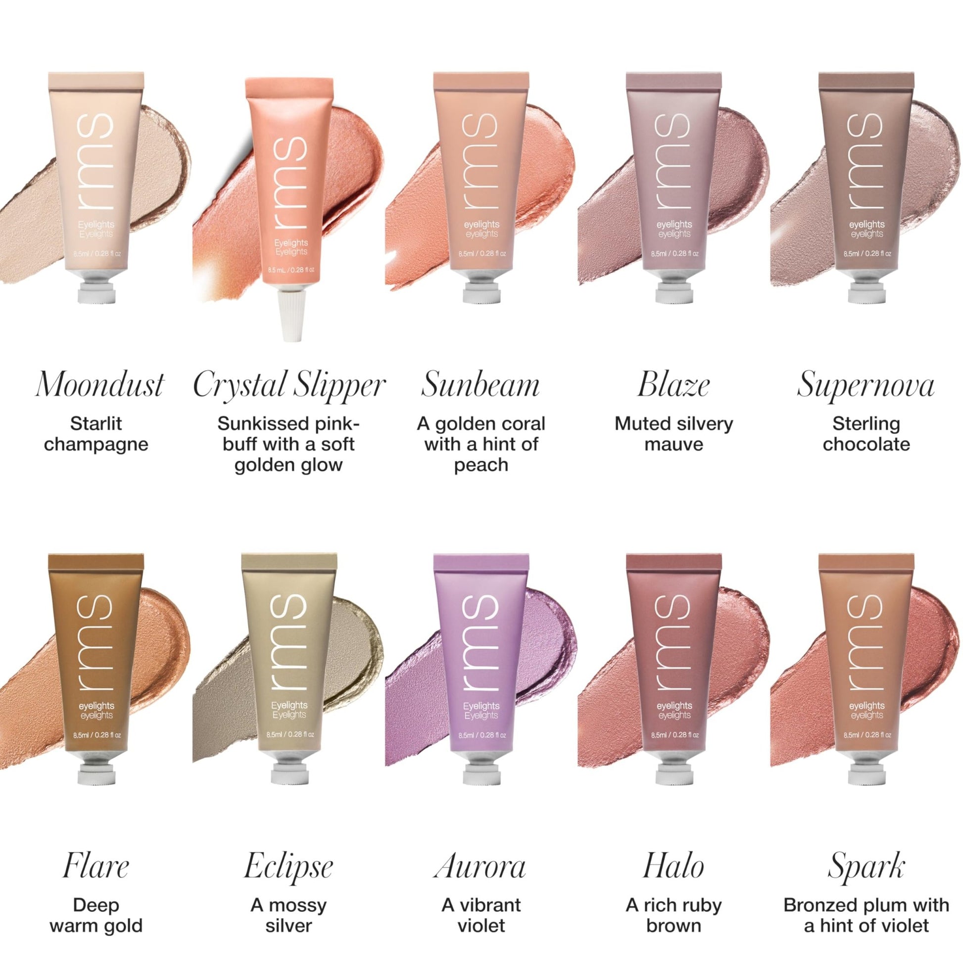 RMS Beauty Eyelights Cream - Halo Eye Shadow Women 0.28 oz - dailyvitalstore