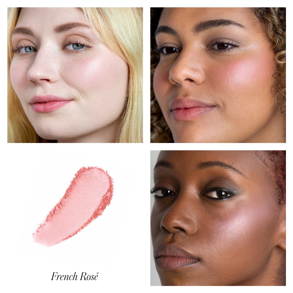 RMS Beauty ReDimension Hydra Blush – Talc-Free Gel-to-Powder Luminous Blush – 8-Hour Wear Long-Lasting Glow with Jojoba Oil – Refillable Mirror Compact – 0.25 oz - dailyvitalstore