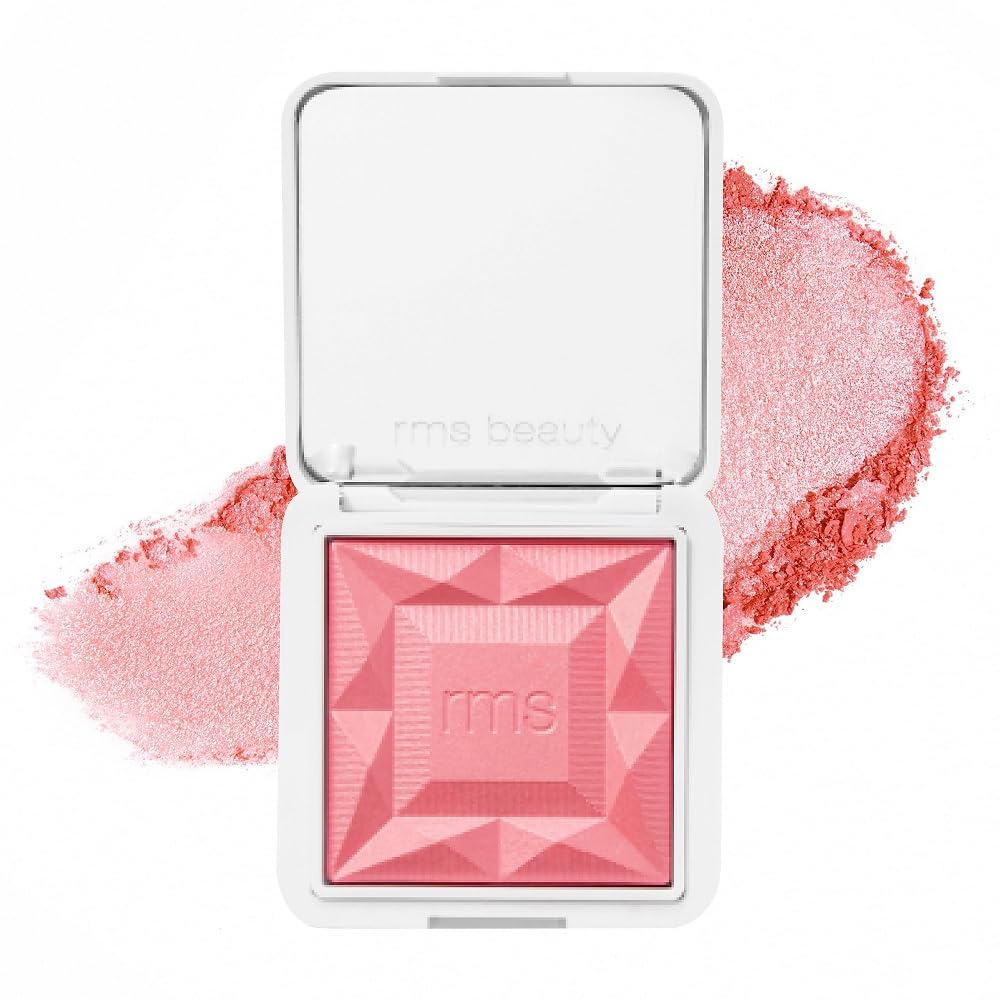 RMS Beauty ReDimension Hydra Blush – Talc-Free Gel-to-Powder Luminous Blush – 8-Hour Wear Long-Lasting Glow with Jojoba Oil – Refillable Mirror Compact – 0.25 oz - dailyvitalstore