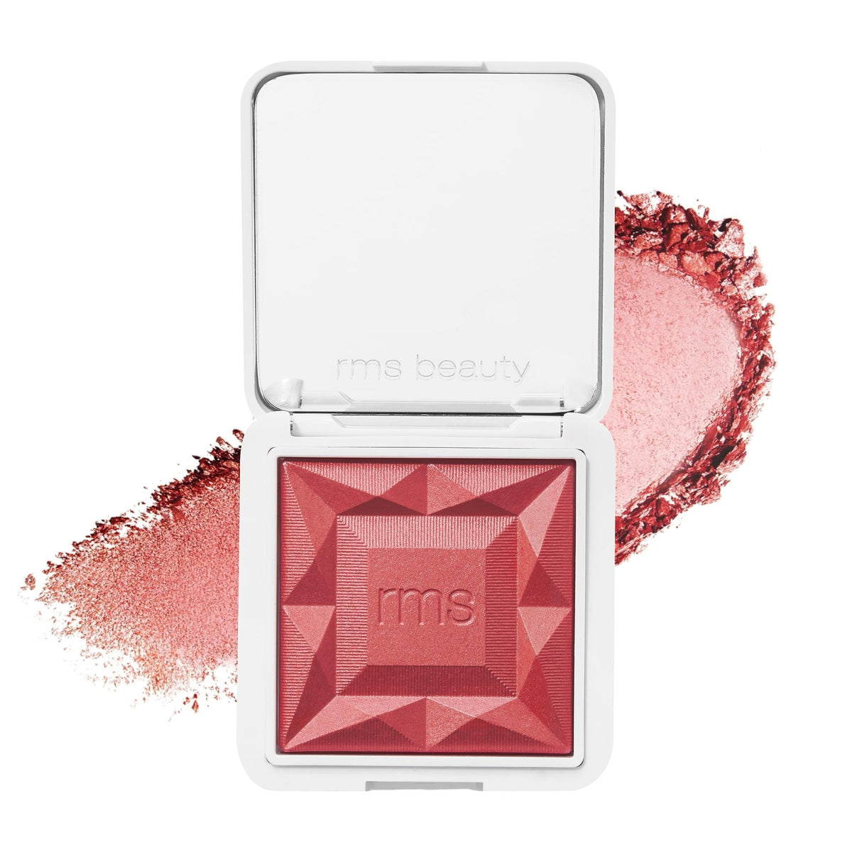 RMS Beauty Redimension Hydra Powder Blush - Hydrating Talc Free Blush for Cheeks - Luminous Shimmer Blush with Jojoba Oil - 0.15 oz - dailyvitalstore