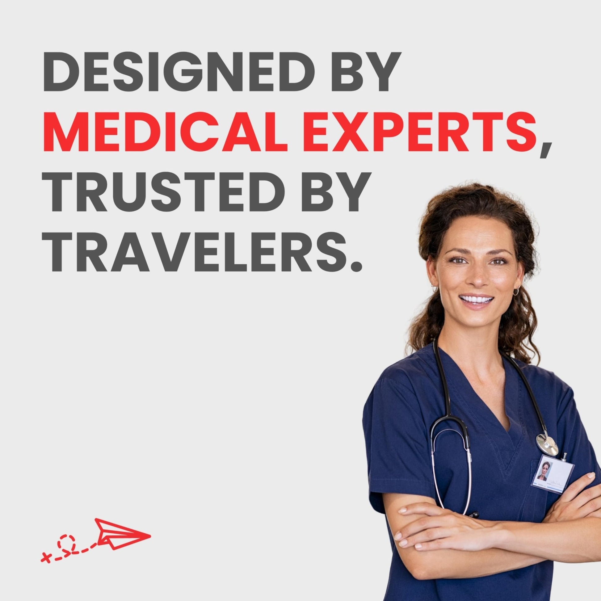Roamwell Essential Travel Medicine Kit, OTC Travel Medication, TSA Approved (Business | 18 Tablets) - dailyvitalstore