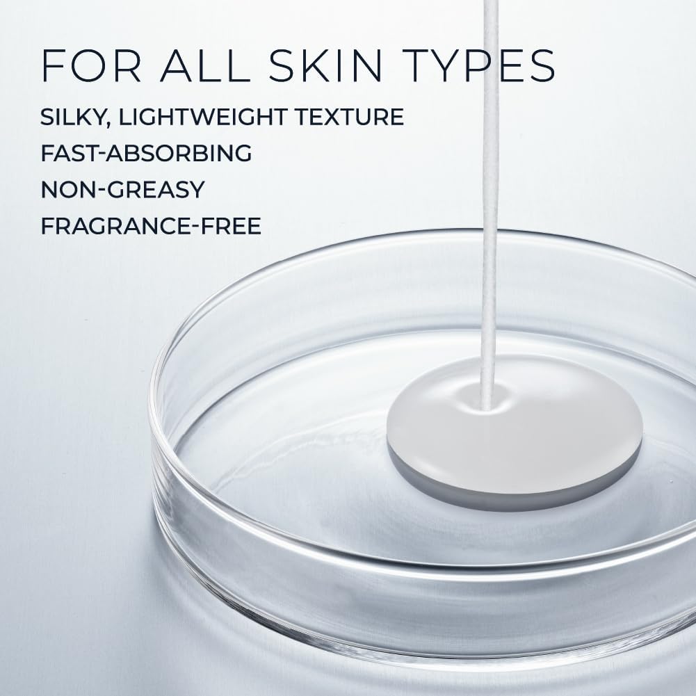 RoC Hydration+ Hyaluronic Acid Serum for Face, Hydrating, Plumping, Fragrance Free, Lightweight Formula with Collagen Proteins (1 Ounce) - dailyvitalstore