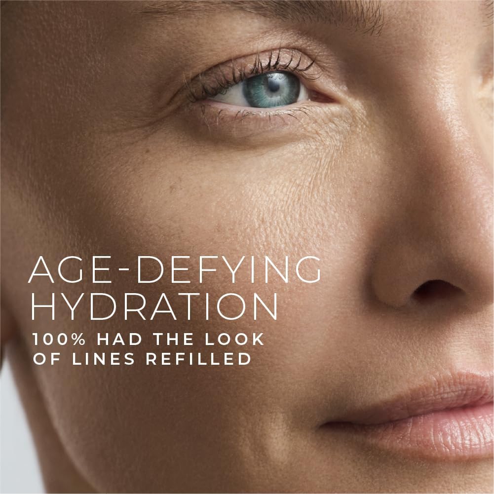 RoC Hydration+ Hyaluronic Acid Serum for Face, Hydrating, Plumping, Fragrance Free, Lightweight Formula with Collagen Proteins (1 Ounce) - dailyvitalstore