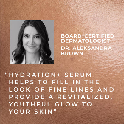 RoC Hydration+ Hyaluronic Acid Serum for Face, Hydrating, Plumping, Fragrance Free, Lightweight Formula with Collagen Proteins (1 Ounce) - dailyvitalstore