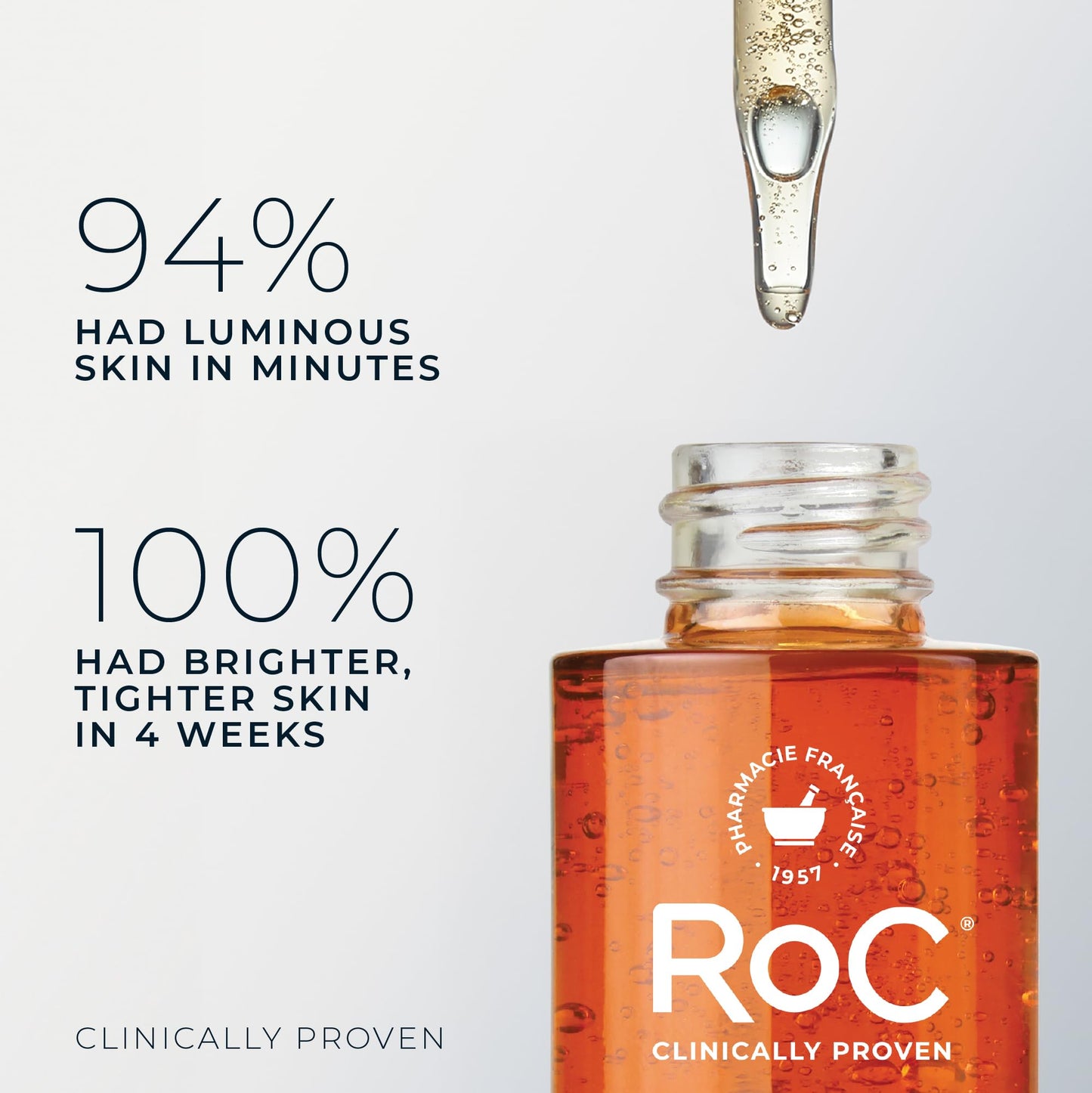RoC Multi Correxion Revive + Glow 10% Active Vitamin C Serum for Face, Daily Anti-Aging Wrinkle and Skin Tone Skin Care - dailyvitalstore