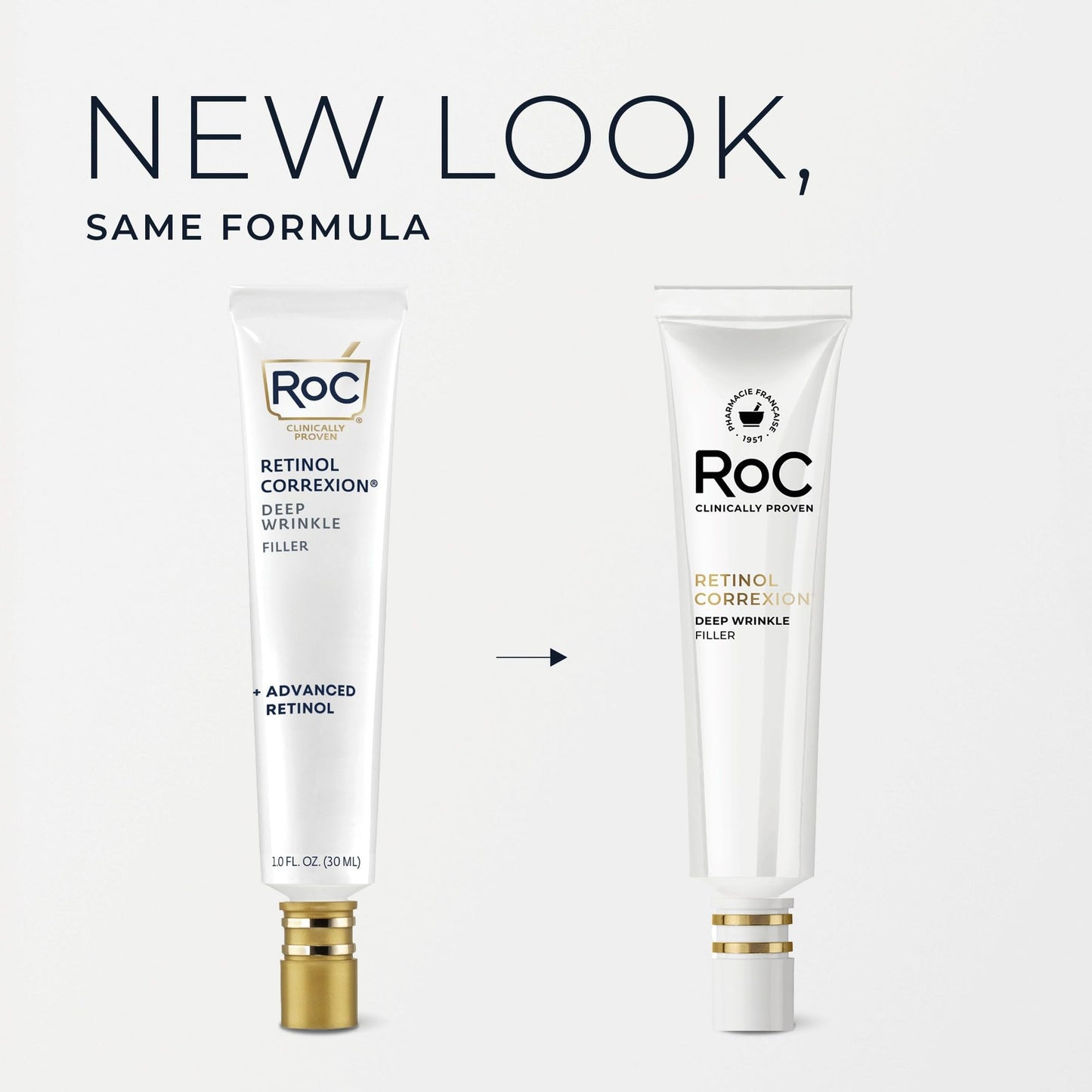 RoC Retinol Correxion Wrinkle Filler for Deep Wrinkles with Hyaluronic Acid & Retinol, Skin Care for Women and Men, - dailyvitalstore