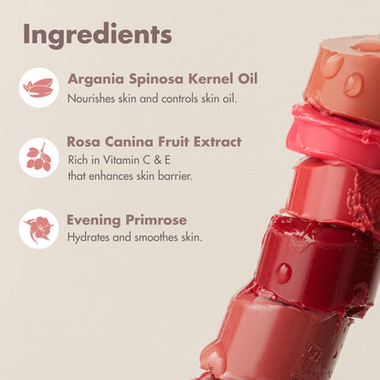 rom&nd GLASTING MELTING BALM 06 Kaya Fig - Vegan K-Beauty Tinted Lip Balm for Crystal Water-Gloss Shine, Deep Hydration & MLBB Rosy Nude Color | Non-Sticky, Long-Lasting Comfort for All Ages - dailyvitalstore