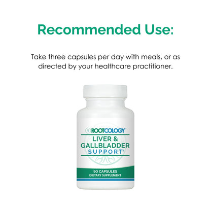 Rootcology by Dr. Izabella Wentz | Liver & Gallbladder Support with Milk Thistle, Artichoke Leaf & Beet | 90 Capsules - dailyvitalstore