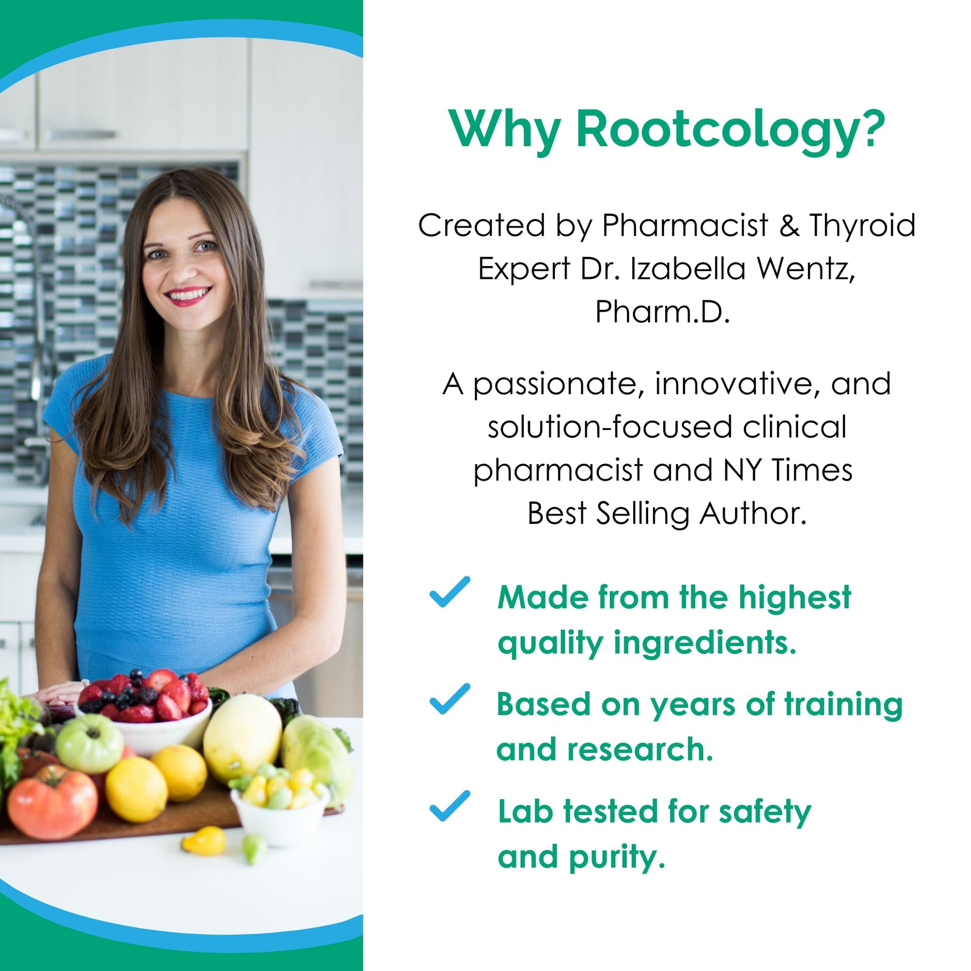 Rootcology by Dr. Izabella Wentz | Liver & Gallbladder Support with Milk Thistle, Artichoke Leaf & Beet | 90 Capsules - dailyvitalstore