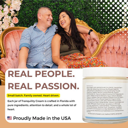 Rooted In Relief Magnesium Cream – 500mg Magnesium Chloride per Teaspoon – Enriched with Arnica, Comfrey & Botanical Blend – Targeted Muscle Support & Topical Relaxation – 4 oz Glass Jar - dailyvitalstore