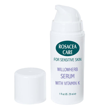 Rosacea Care Serum - reduces visible redness, soothes and calms rosacea while restoring the skin's healthy glow and diminishing the appearance of facial lines. (1 Fl Oz) - dailyvitalstore